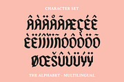 Adore Chaos- Blackletter Font, a Blackletter Font by ariodsgn (Thumbnail 5 of 9)