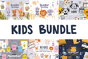 KIDS BUNDLE, an Animal Illustration by tata_ota (Thumbnail 1 of 7)