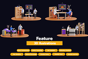 3D Important Activities Pack, a 3D by novia99design (Thumbnail 4 of 6)