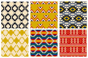 30 Southwestern Navajo Patterns Pack