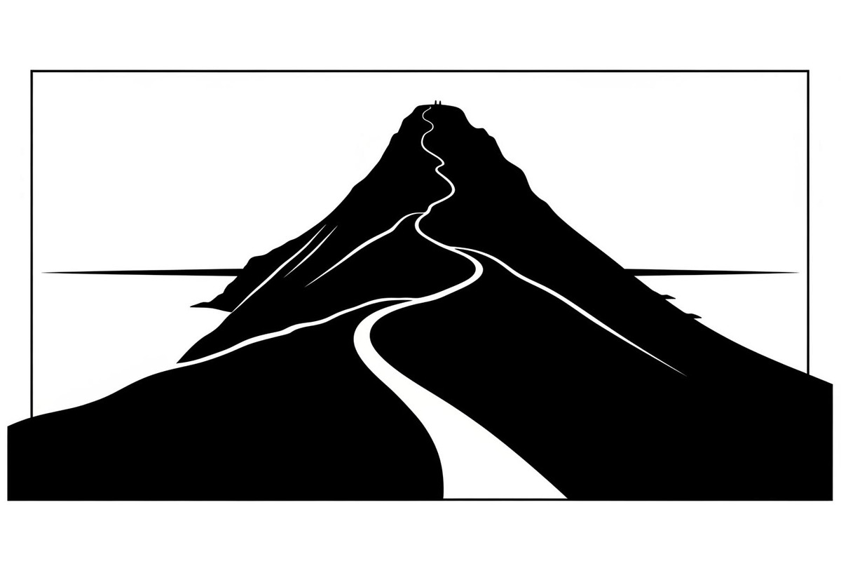 Lighthouse Cliff Silhouette Bundle, a Graphic by hafijul (Photo 12 of 14)