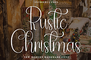Rustic Christmas, a Handwritten Font by FreshTypeINK (Thumbnail 1 of 8)