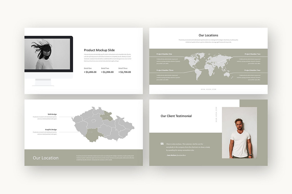 Kesa : Creative Pitch Powerpoint, a Presentation Template by Punkl Camp (Photo 8 of 16)