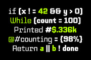 Monobreak Family!, a Sans Serif Font by TeenageFoundry (Thumbnail 9 of 10)