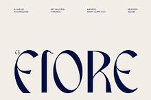 CS Fiore – Art Nouveau Font