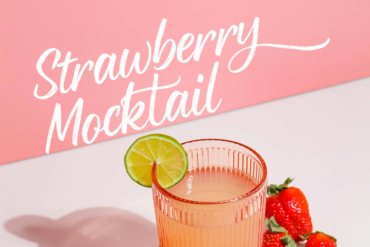 Glowing, a Handwritten Font by cocodesign (Photo 4 of 7)