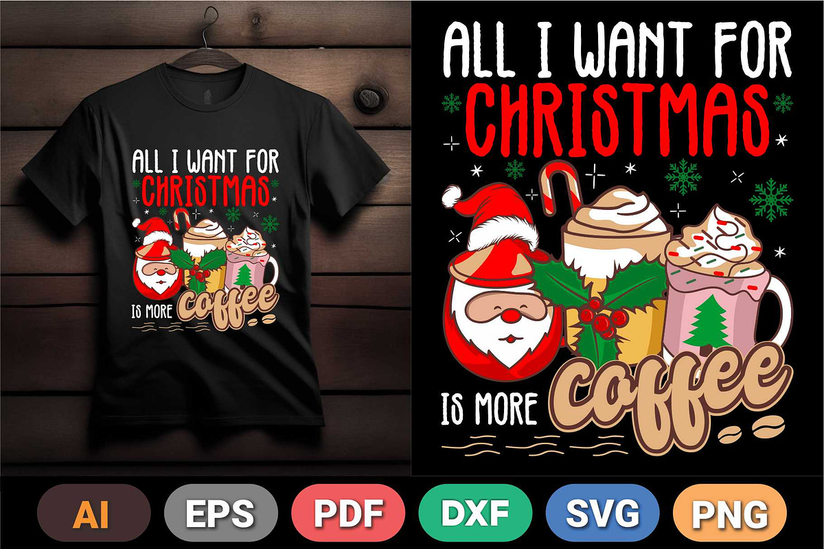 Coffee Digital T-Shirt Design, a Graphic by Vector Portal (Photo 2 of 6)