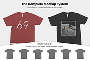 American Apparel 2001 Shirt Mockups, a Shirt Mockup by Photific (Thumbnail 3 of 6)