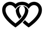 Couple Love Heart Silhouette, an Object Graphic by Gfx_Store (Thumbnail 6 of 16)