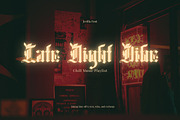 Jevilla - Gothic Blackletter Font, a Blackletter Font by Dhabee (Thumbnail 7 of 17)