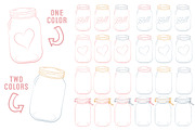 Soft Pink Jar Vectors & Clipart, an Illustration by Amanda Ilkov (Thumbnail 3 of 4)