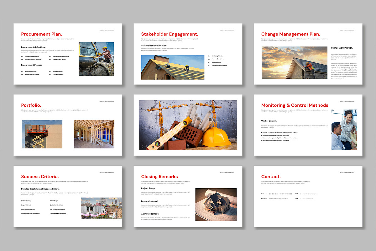 Project Plan Presentation Template, a Presentation Template by Mighty-Slide (Photo 4 of 4)