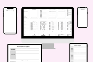 End Of Life Planner Canva Templates