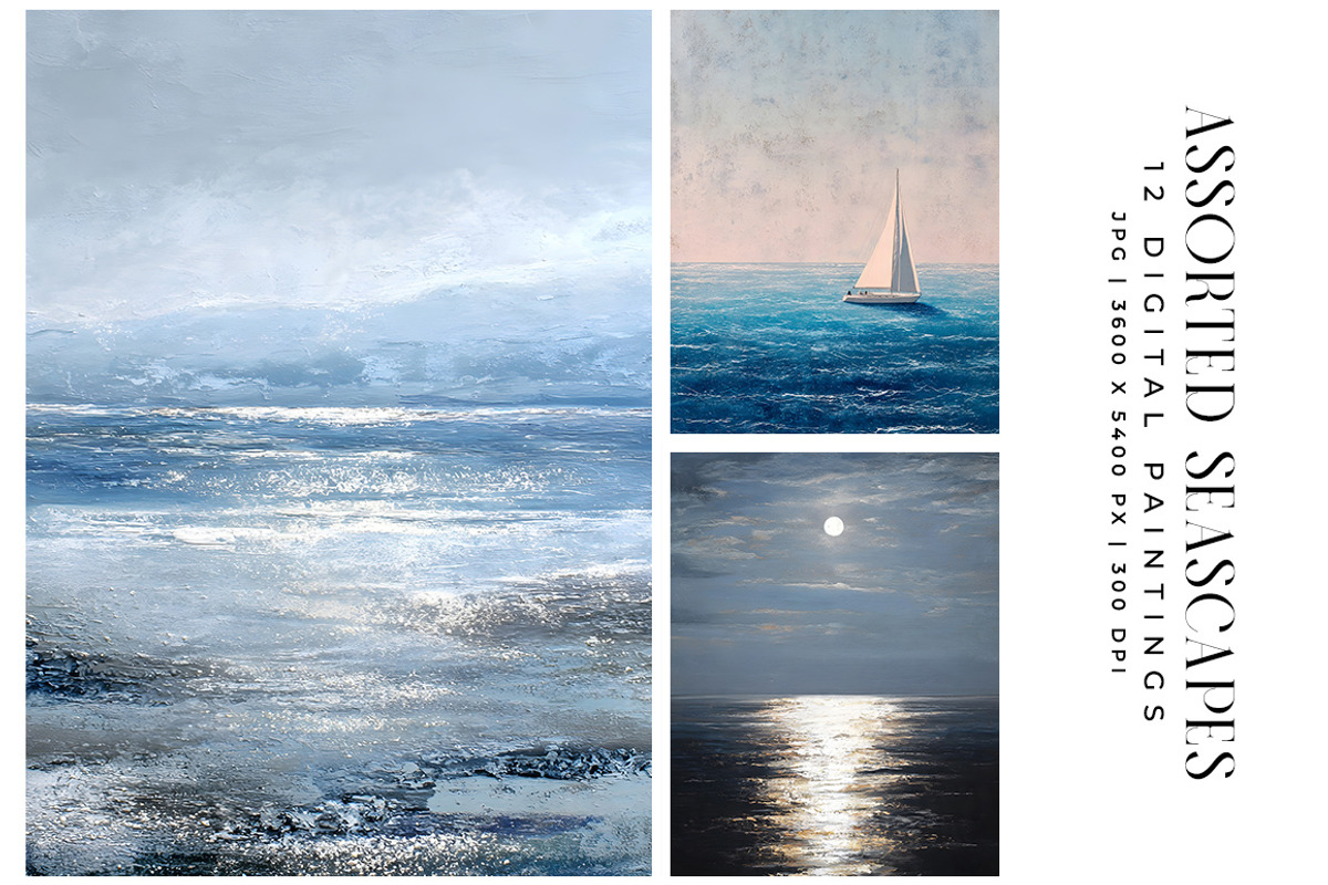 Assorted Seascapes, a Background Graphic by Digital Art Creations (Photo 2 of 7)