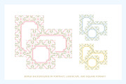 Cottagecore Tiles Pattern Set, a Pattern Graphic by Euonia Meraki (Thumbnail 4 of 10)