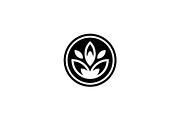 Minimalist Lotus Wellness Spa Logo, a Branding & Logo Template by Luxury Logos (Thumbnail 3 of 4)