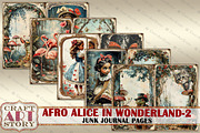 Afro Alice in Wonderland-2, an Object Illustration by CraftArtStory (Thumbnail 5 of 5)
