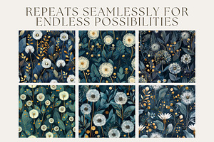 8 Luxurious Dandelion Patterns