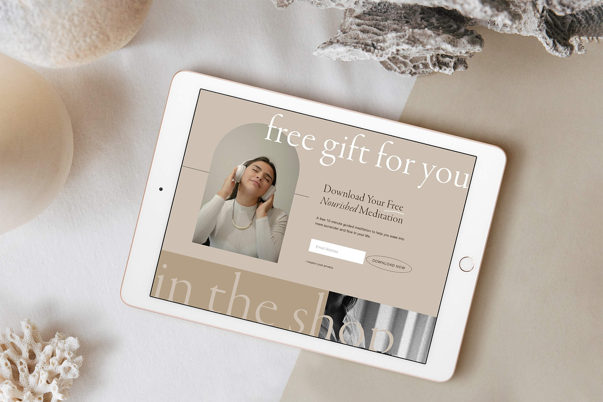 Vessel Squarespace Website Template, a Squarespace Template by The Humanista Co. (Photo 6 of 21)