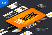 Rework Keynote Presentation, a Presentation Template by Rework (Thumbnail 1 of 14)