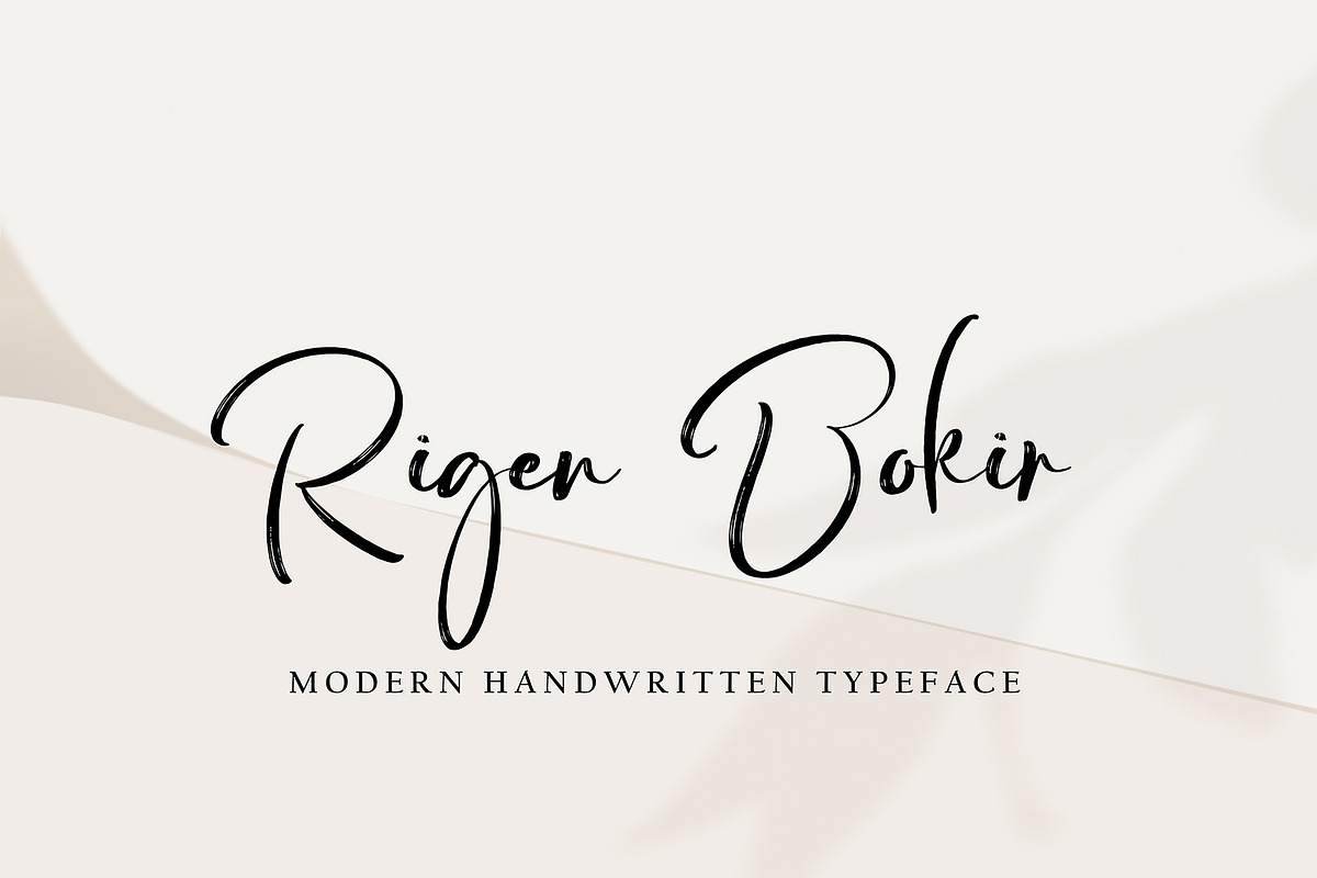 Archie Hendry, a Handwritten Font by HaKi Studio (Photo 4 of 5)