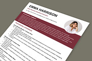 Resume Template, a Resume Template by Anjum Ilyas (Thumbnail 5 of 6)