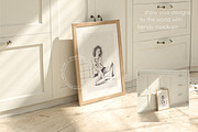 SUNNY KITCHEN | Frame Mockup set, a Household Mockup by yuliyuri.studio (Thumbnail 4 of 27)