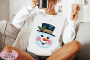 Hand-Painted Snowman Png, an Illustration by Daily.Designs (Thumbnail 2 of 5)