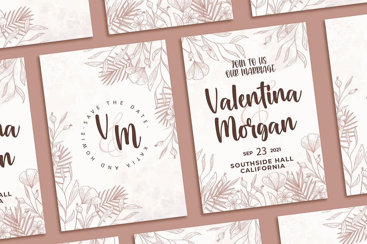 Raverdia Modern Script Font, a Script Font by Blankids Studio (Photo 8 of 8)