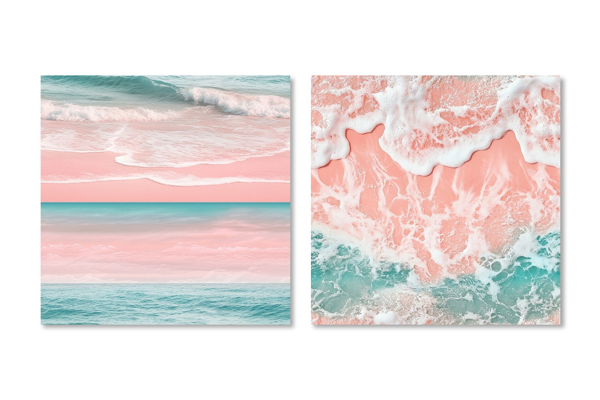 Pink Sandy Beach Backgrounds, a Texture Graphic by Dream Creation (Photo 5 of 5)