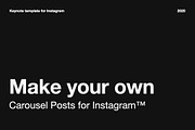 Keynote for Instagram Carousel, a Social Media Template by PabloZarate™​​​​​​​ Store (Thumbnail 1 of 5)