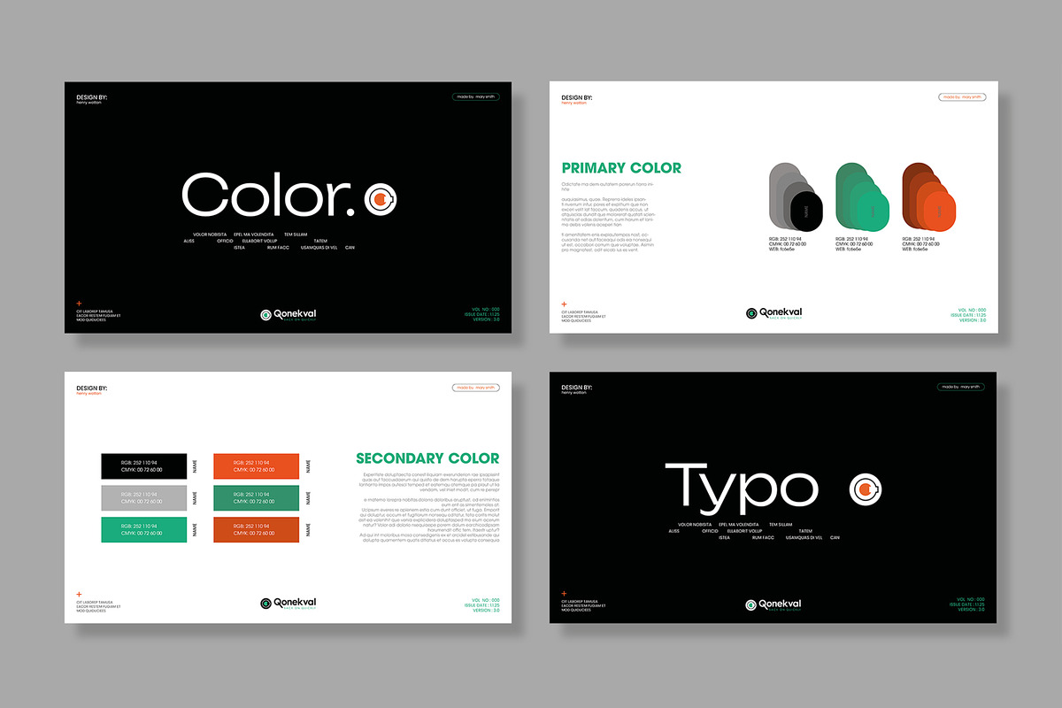 Brand Guideline Template preview 4