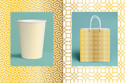 Seamless Gold Mod Geometrics, a Pattern Graphic by Melissa Held Designs (Thumbnail 3 of 6)