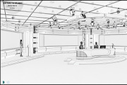 Virtual TV Studio News Set 1, an Architecture 3D Model by akerStudio (Thumbnail 21 of 57)