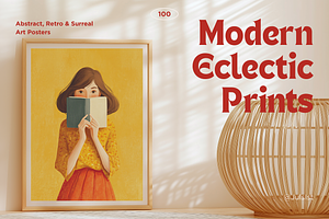 Modern Eclectic Prints Posters