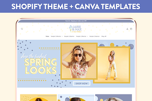 Janie & Max Shopify Theme