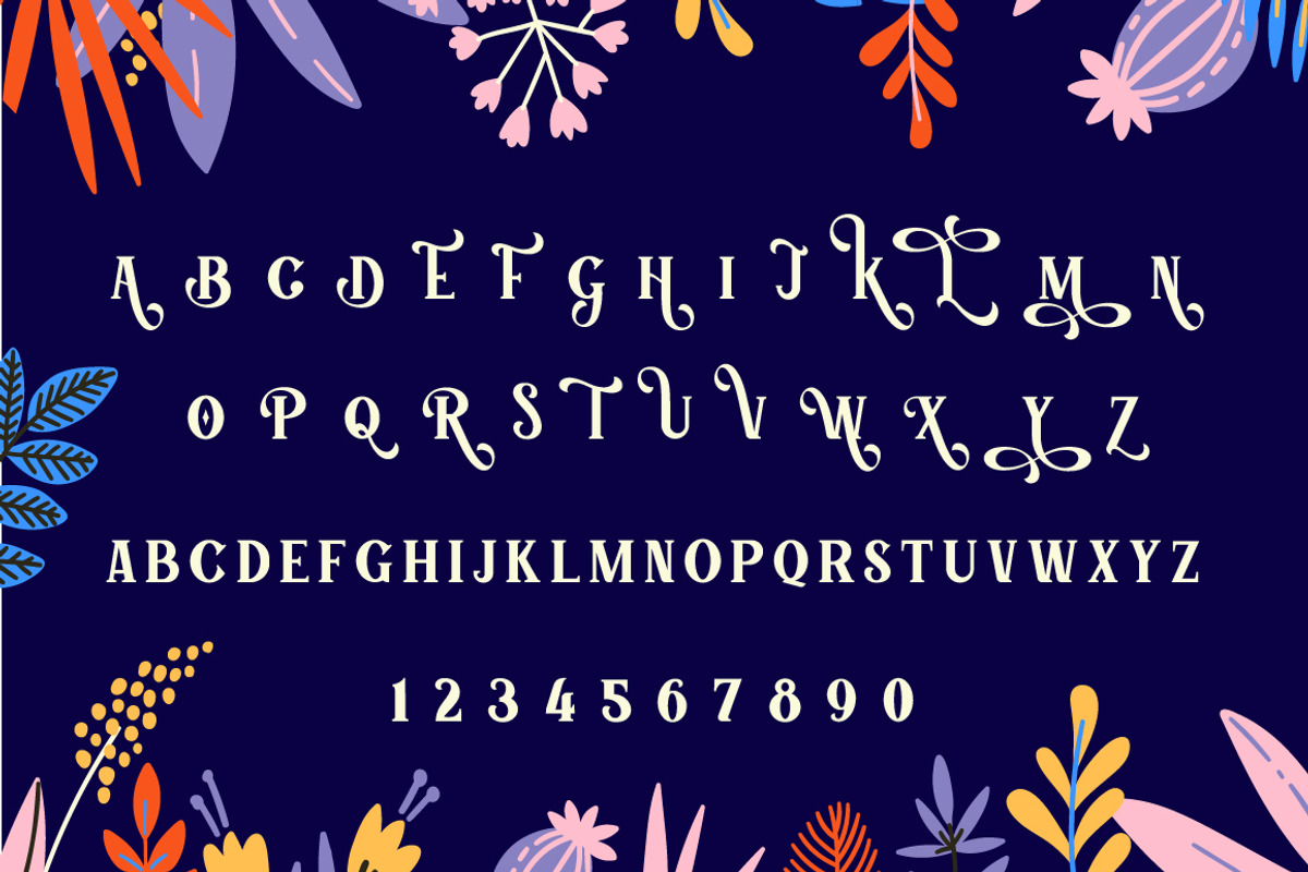 Tumbled Serif Font preview 7