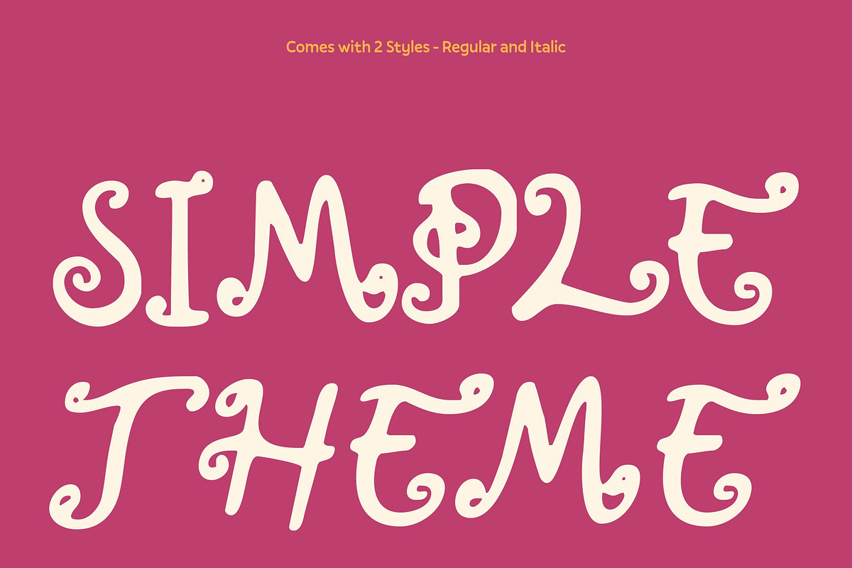 CS Layne Drawn, a Sans Serif Font by Craft Supply Co. (Photo 5 of 8)