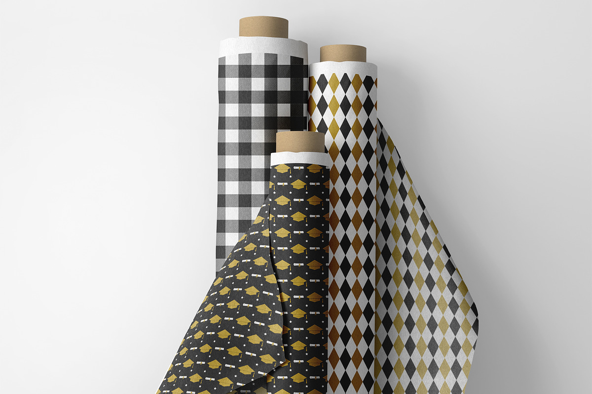 Graduation Seamless Pattern Set, a Pattern Graphic by LaBelezokaDesign (Photo 6 of 10)
