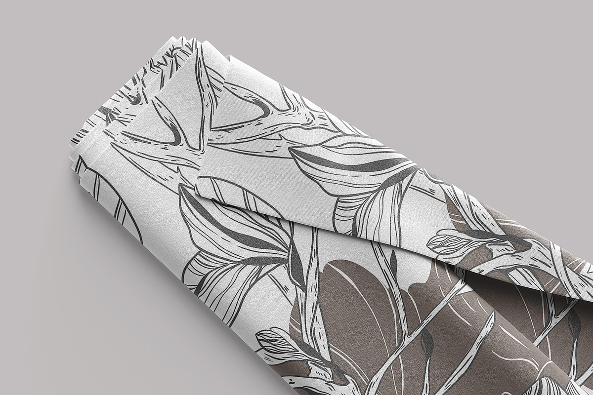 Hand Drawn Wallpaper Cherry Blossom, a Wallpaper Graphic by Nature.Of.Kate (Photo 7 of 11)