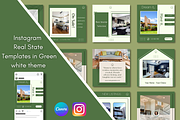 Instagram Real State Canva Templates, a Social Media Template by Qamso Designs (Thumbnail 1 of 2)