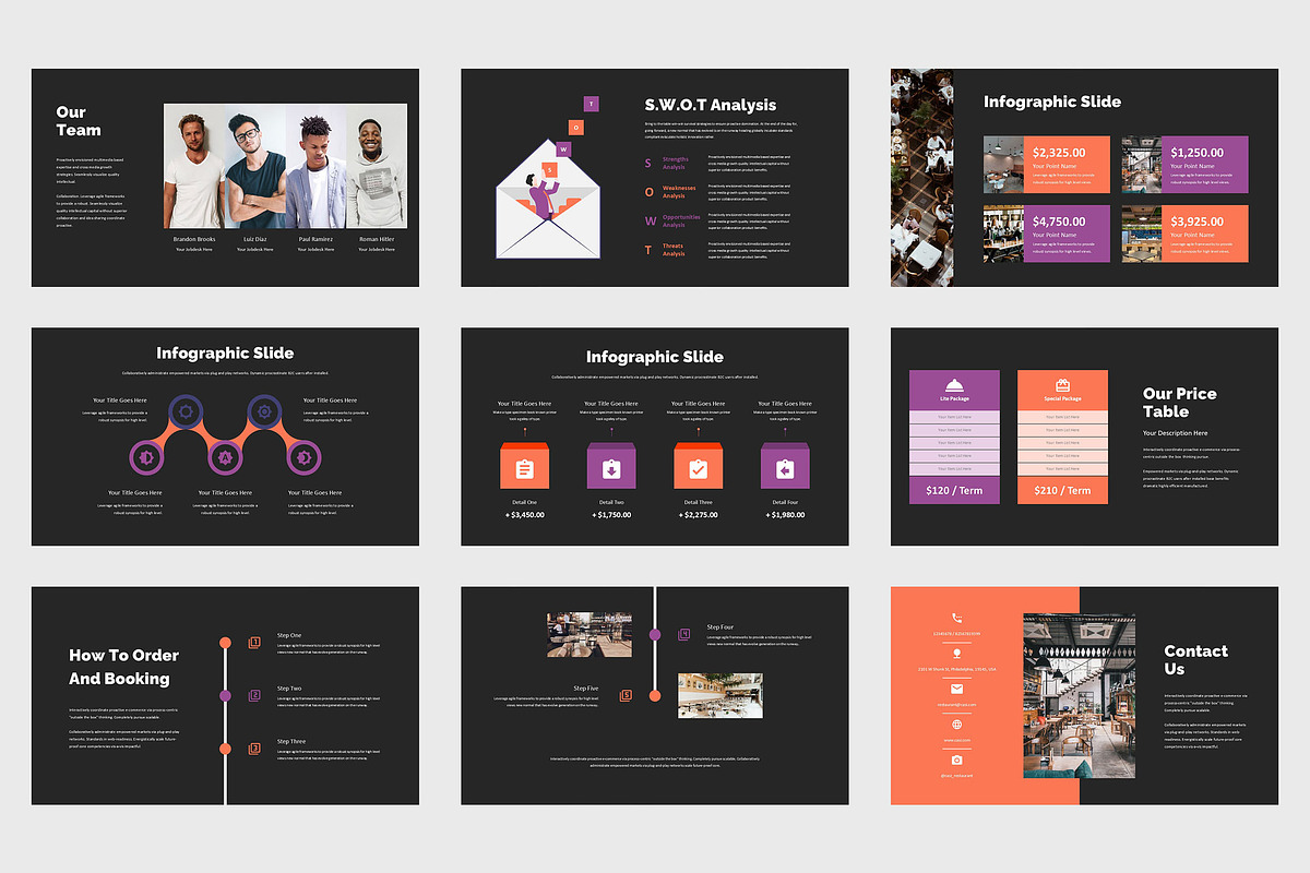 Casi : Food Business Powerpoint, a Presentation Template by Punkl Camp (Photo 8 of 9)