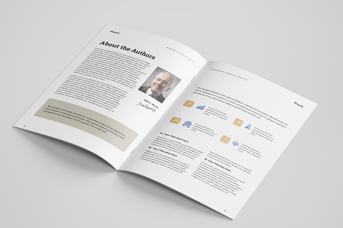 White Paper Indesign, a Brochure Template by azadcsstune (Photo 4 of 8)