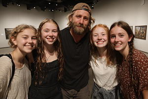 Happy Group at Art Gallery, a Person Photo by Ales Munt