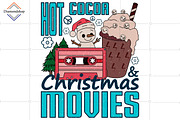 Retro Christmas Sublimation Bundle, a Decorative Illustration by DiamondShop (Thumbnail 11 of 11)