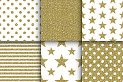 Gold Glitter Patterns, a Pattern Graphic by Amovitania (Thumbnail 7 of 9)
