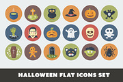 Halloween Flat Icons Set, an Icon by Alex Serada (Thumbnail 2 of 3)