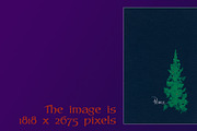 Peace tree & a sharp font: Cutlass, a Font by Radiqx Press (Thumbnail 3 of 3)