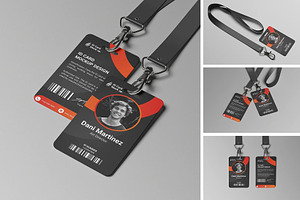 ID Badge Mockup, an Advertising Mockup by Hubzway
