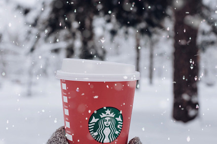 Starbucks cup of coffee